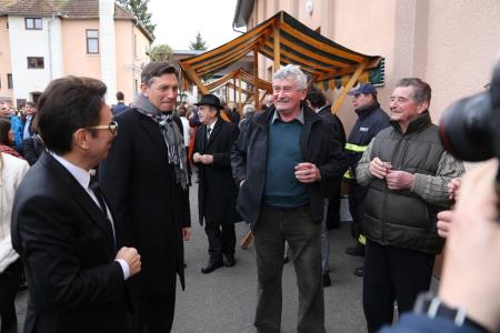 Predsednik Republike Slovenije Borut Pahor na prireditvi ob mednarodnem dnevu maternega jezika na Razkrižju 115